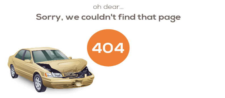 404 error page